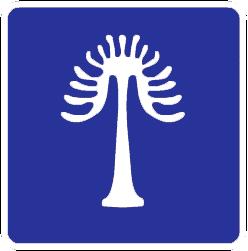National Park traffic sign