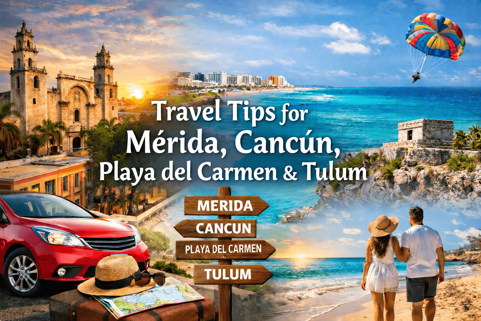 Ultimate Travel Tips for Renting a Car in Cancun, Playa del Carmen, Tulum & Mérida
