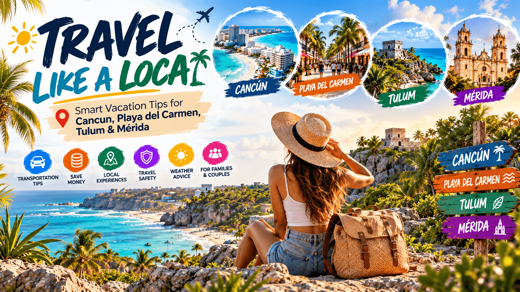 Travel Like a Local: Smart Vacation Tips for Cancun, Playa del Carmen, Tulum & Mérida